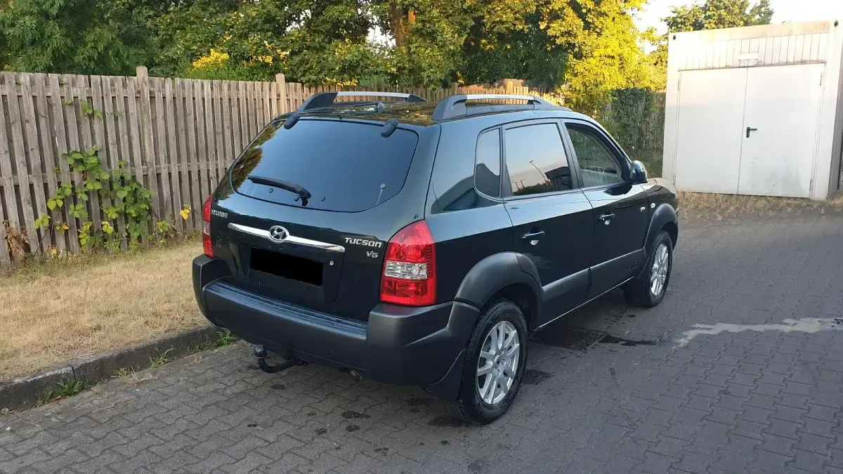 Gebraucht Hyundai Tucson 175 PS (128 kW) 2005 Grün SUV