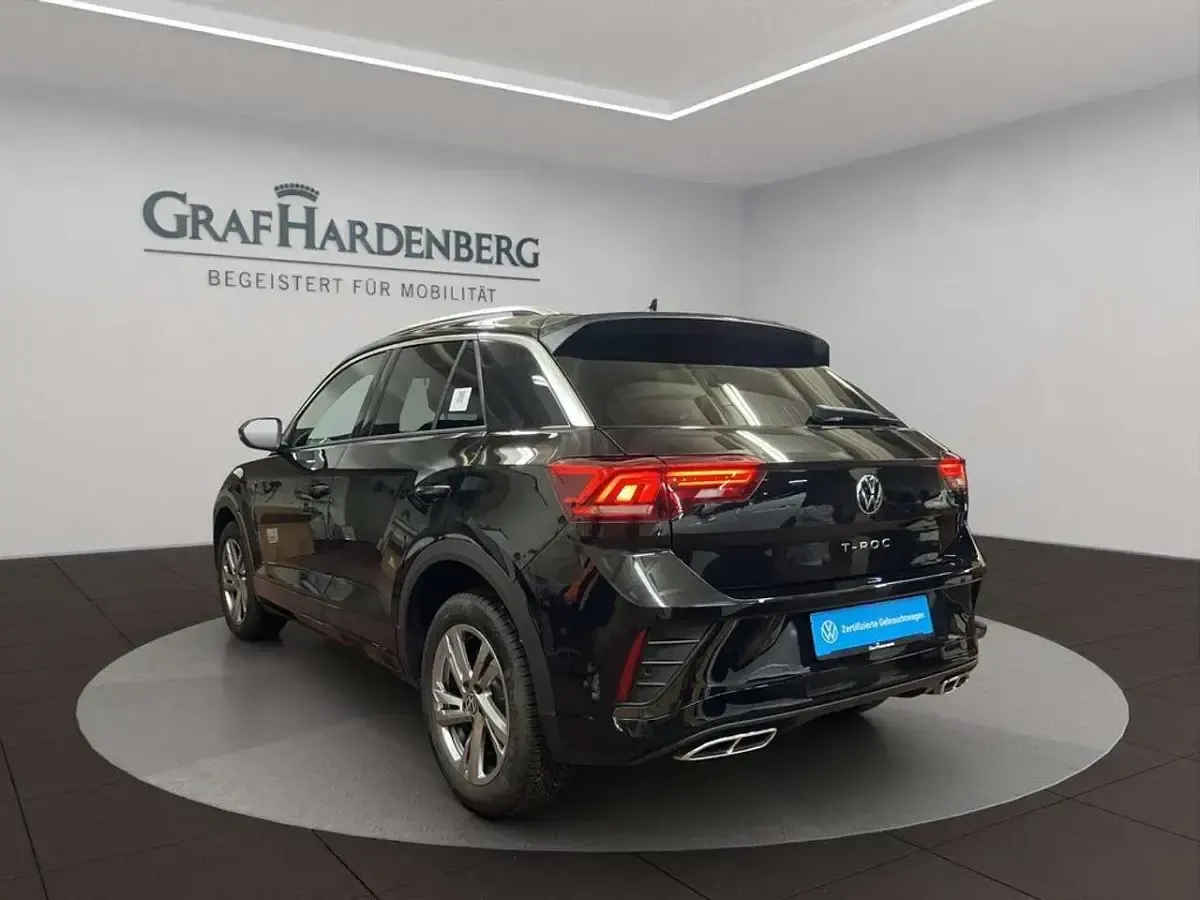 Gebraucht VW T-Roc R-line 150 PS (110 kW) 2025 Schwarz SUV