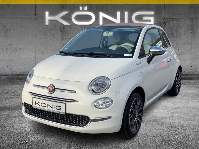Weiß Gebraucht 2022 Fiat 500C Dolcevita Cabrio | 13.777 € (Guter Preis) - Bild 1/4