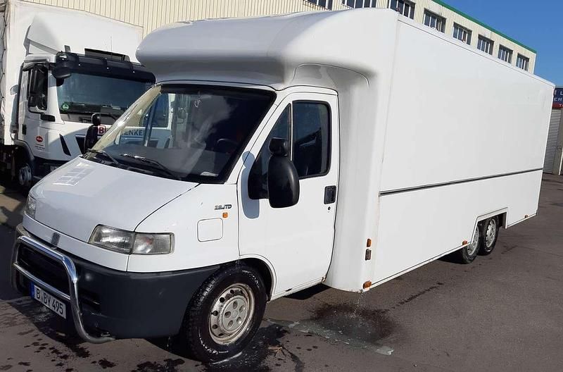 Gebraucht Fiat Ducato 128 PS (94 kW) 2001 Weiß Van