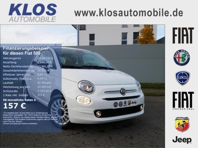 Weiß Gebraucht 2023 Fiat 500 Tech Limousine | 14.990 € (Fairer Preis) - Bild 1/4