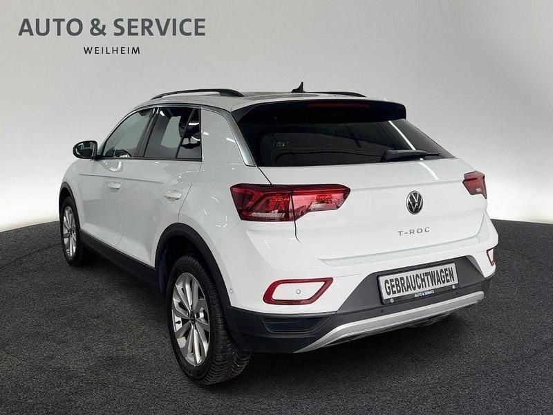 Gebraucht VW T-Roc Life 110 PS (80 kW) 2022 Weiß SUV