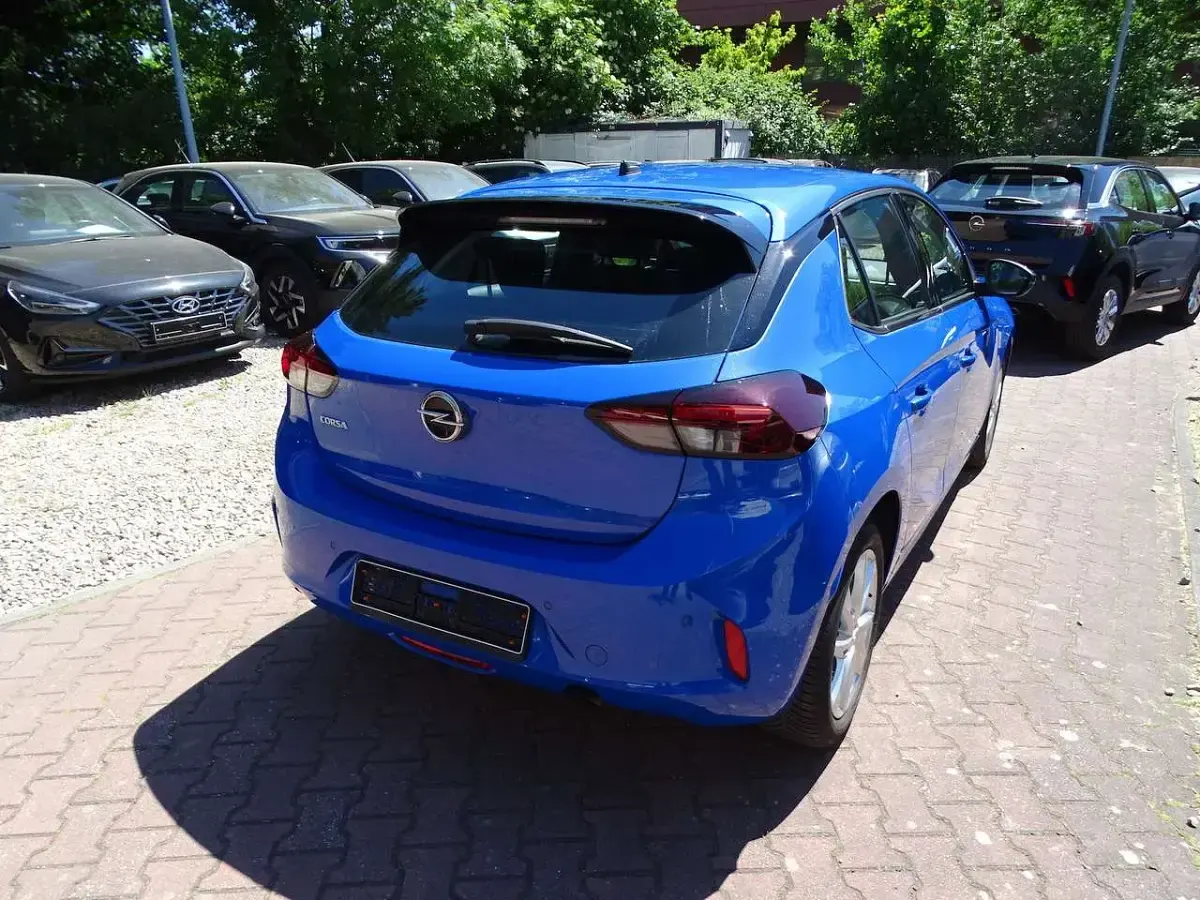 Gebraucht Opel Corsa Elegance 101 PS (74 kW) 2022 Blau Kleinwagen