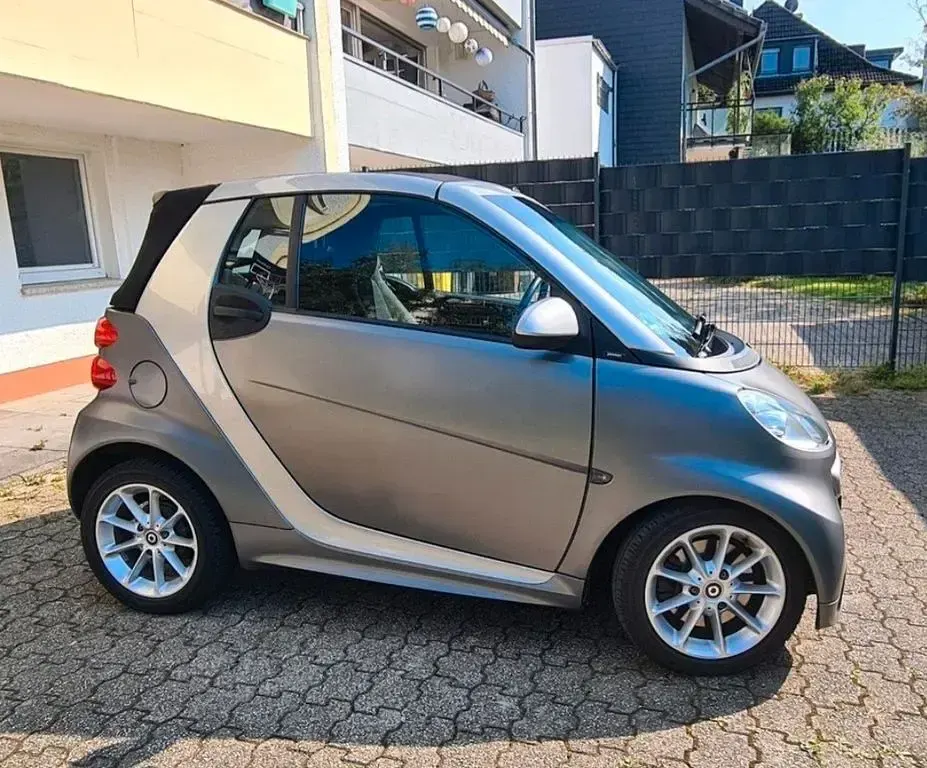 Gebraucht Smart ForTwo Cabrio Passion 71 PS (52 kW) 2012 Grau Cabrio