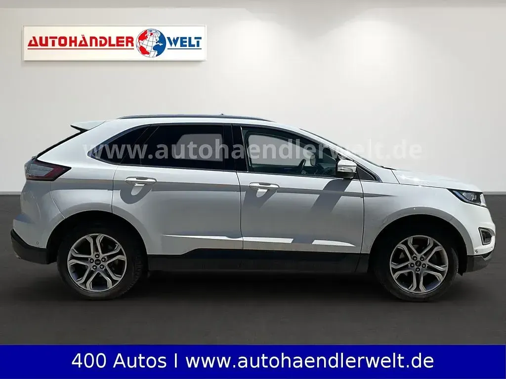 Gebraucht Ford Edge Titanium 209 PS (153 kW) 2017 Weiß SUV