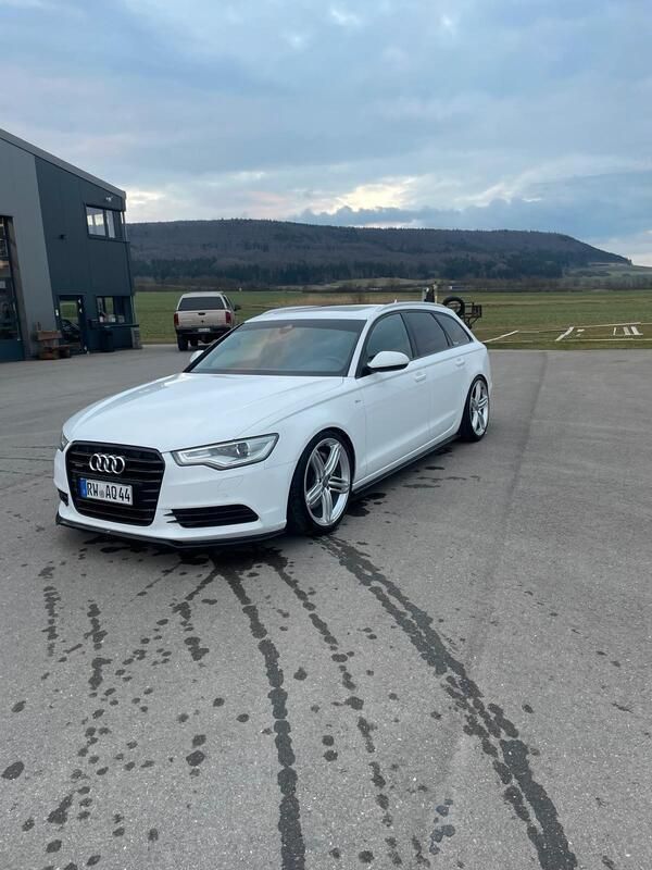 Weiß Gebraucht 2013 Audi A6 Kombi | 22.999 € - Bild 1/4