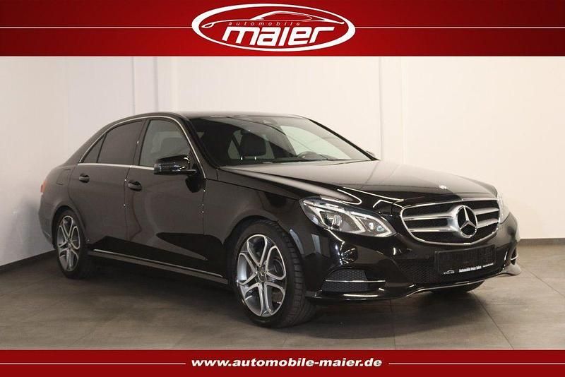 Schwarz Gebraucht 2015 Mercedes E350 Avantgarde Limousine | 21.900 € (Guter Preis) - Bild 1/4