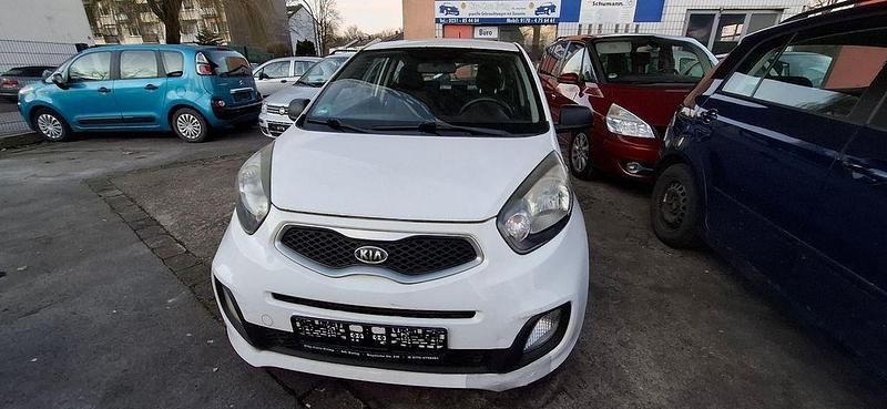 Gebraucht Kia Picanto Attract 69 PS (50 kW) 2012 Weiß Kleinwagen