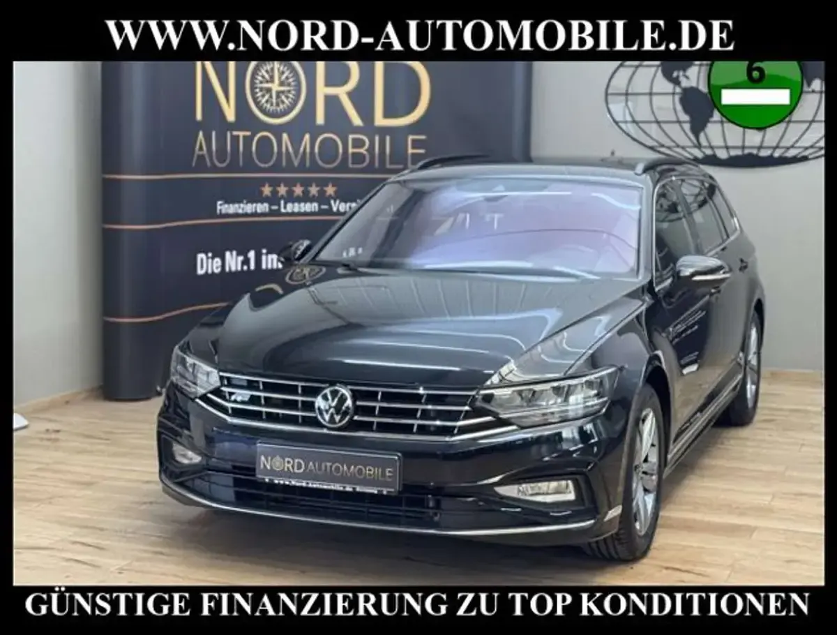 Gebraucht VW Passat R-line 150 PS (110 kW) 2022 Deep black perleffek (metallic) Kombi
