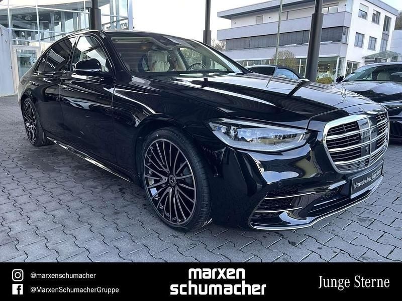 Neu Mercedes S580 Night 503 PS (369 kW) 2025 Lack obsidianschwarz Limousine