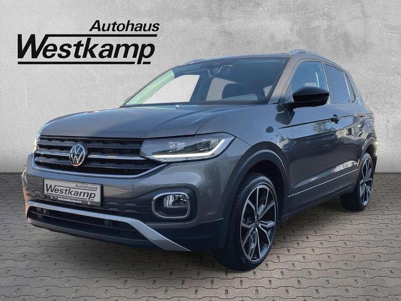 Gebraucht VW T-Cross Design 110 PS (80 kW) 2021 Limestone grey metallic SUV