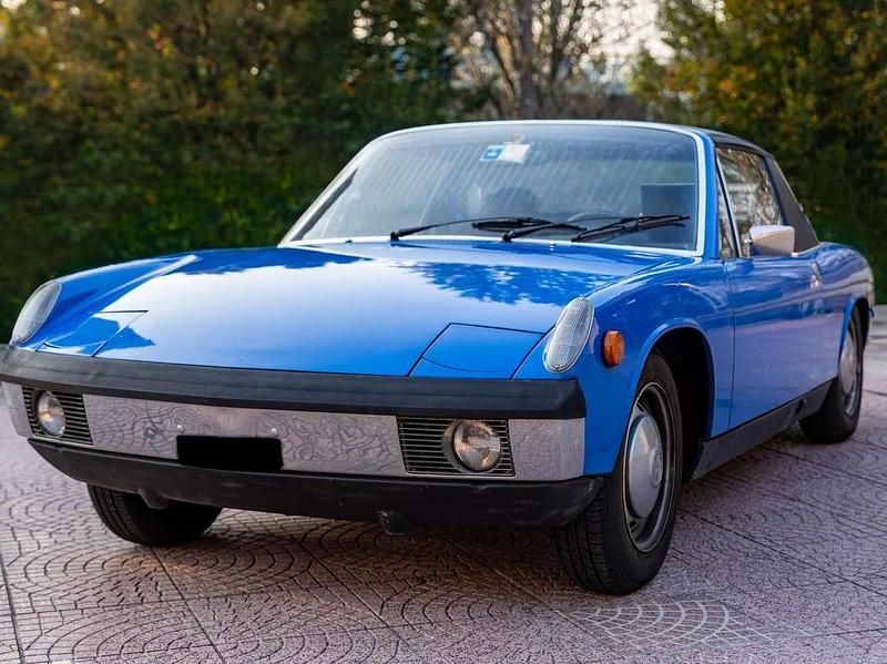 Blau Gebraucht 1971 Porsche 914 Cabrio | 56.000 € - Bild 1/4