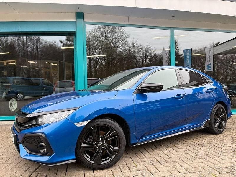 Gebraucht Honda Civic Dynamic 126 PS (92 kW) 2019 Blau Limousine