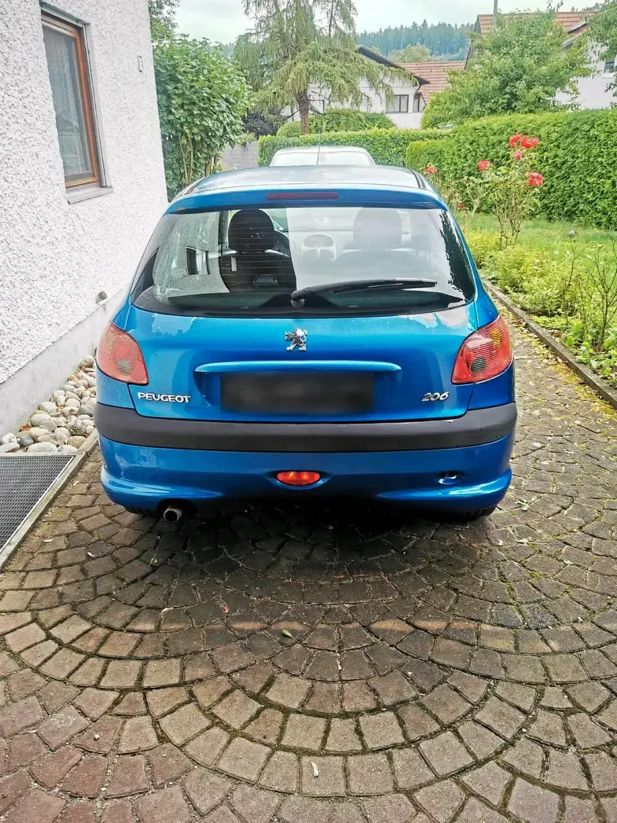 Gebraucht Peugeot 206 Filou 88 PS (64 kW) 2005 Blau Kleinwagen