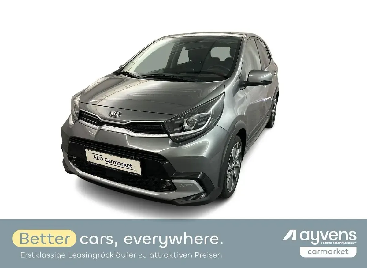Gebraucht Kia Picanto X-Line 101 PS (74 kW) 2021 Grau Kleinwagen