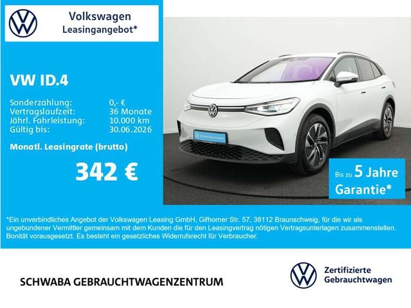 Gebraucht VW ID.4 Pure 125 kW (170 PS) 2025 Gletscherweiß metallic SUV