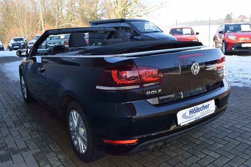 Gebraucht VW Golf Cabriolet Life 122 PS (89 kW) 2014 Schwarz Cabrio