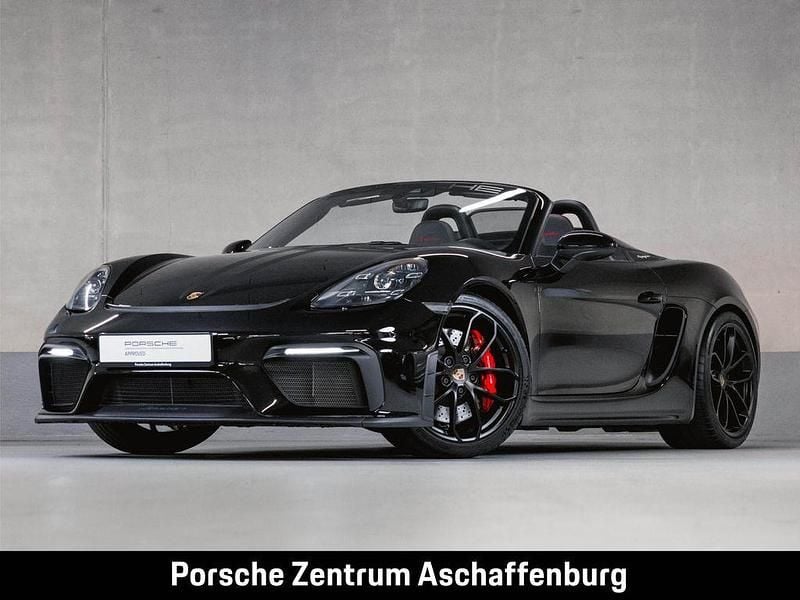 Schwarz Gebraucht 2021 Porsche 718 Spyder Cabrio | 107.490 € (Superpreis) - Bild 1/4