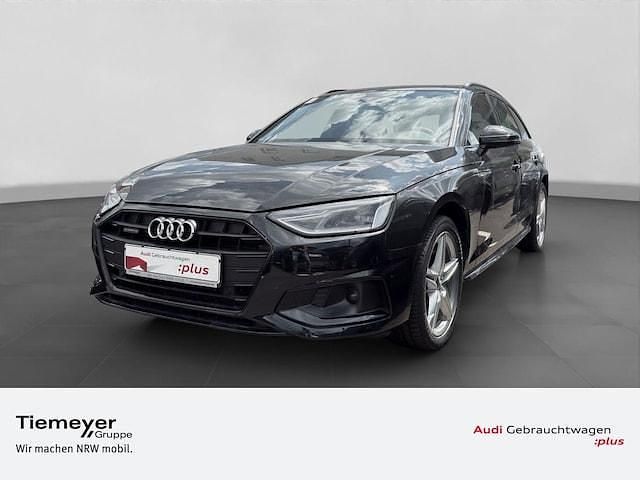 Mythosschwarz metallic Gebraucht 2024 Audi A4 Advanced Plus Kombi | 43.720 € (Teuer) - Bild 1/4