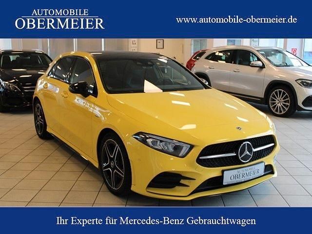 Gebraucht Mercedes A180 AMG 136 PS (100 kW) 2020 Gelb Kleinwagen