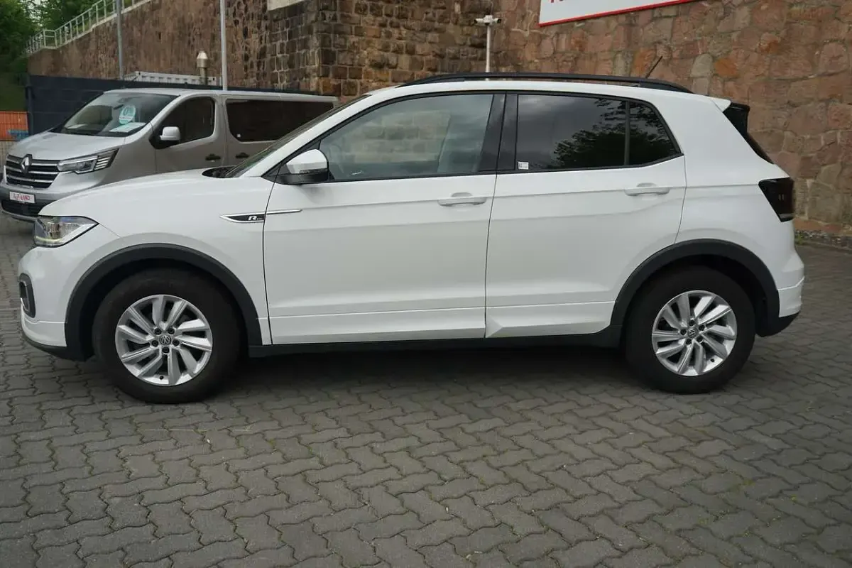 Gebraucht VW T-Cross R-line 116 PS (85 kW) 2020 Pure white SUV