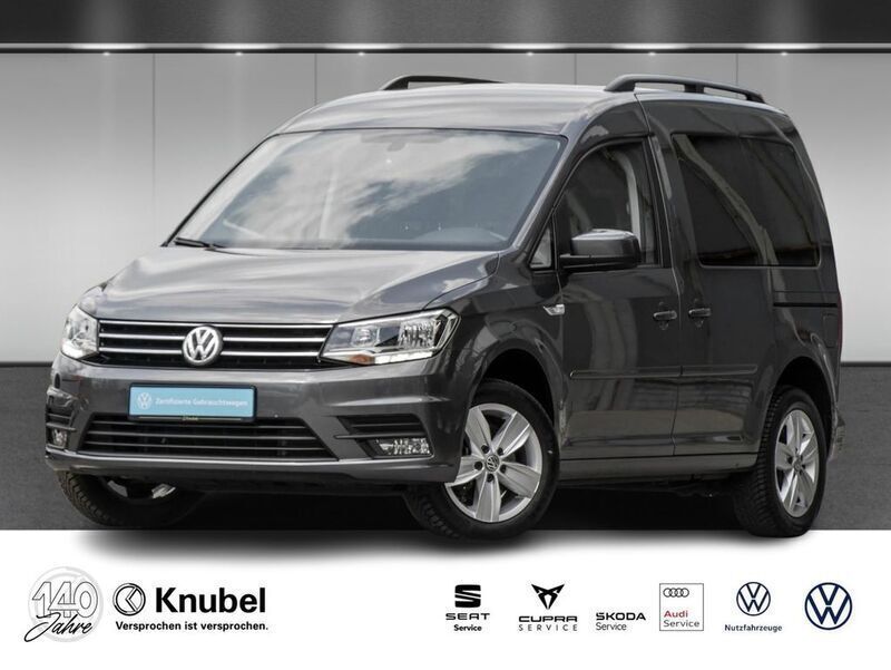 Grau Gebraucht 2019 VW Caddy Comfortline Van / Kleinbus | 20.990 € (Fairer Preis) - Bild 1/4