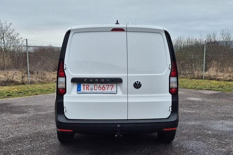 Gebraucht VW Caddy Basis 122 PS (89 kW) 2021 Weiß Van / Kleinbus