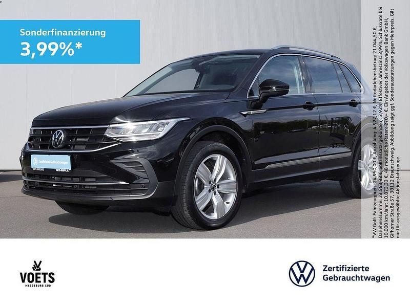Schwarz Gebraucht 2022 VW Tiguan Life SUV | 29.980 € (Guter Preis) - Bild 1/4