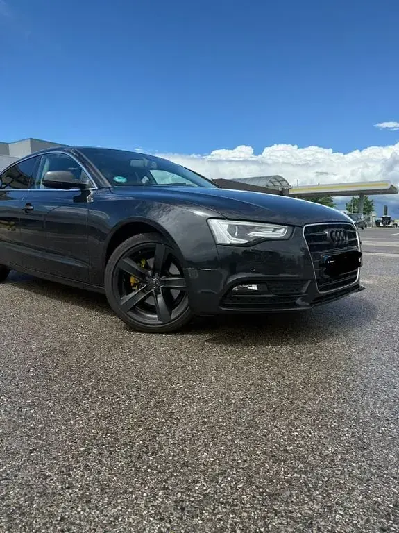 Gebraucht Audi A5 Sportback Sport 170 PS (125 kW) 2012 Schwarz Kleinwagen