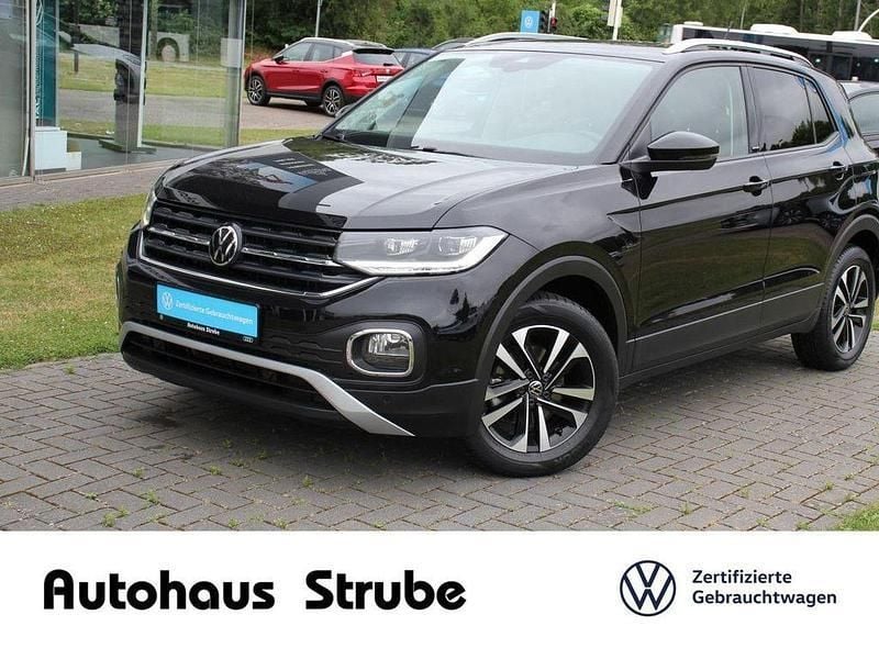 Schwarz Gebraucht 2021 VW T-Cross United SUV | 21.990 € (Fairer Preis) - Bild 1/4