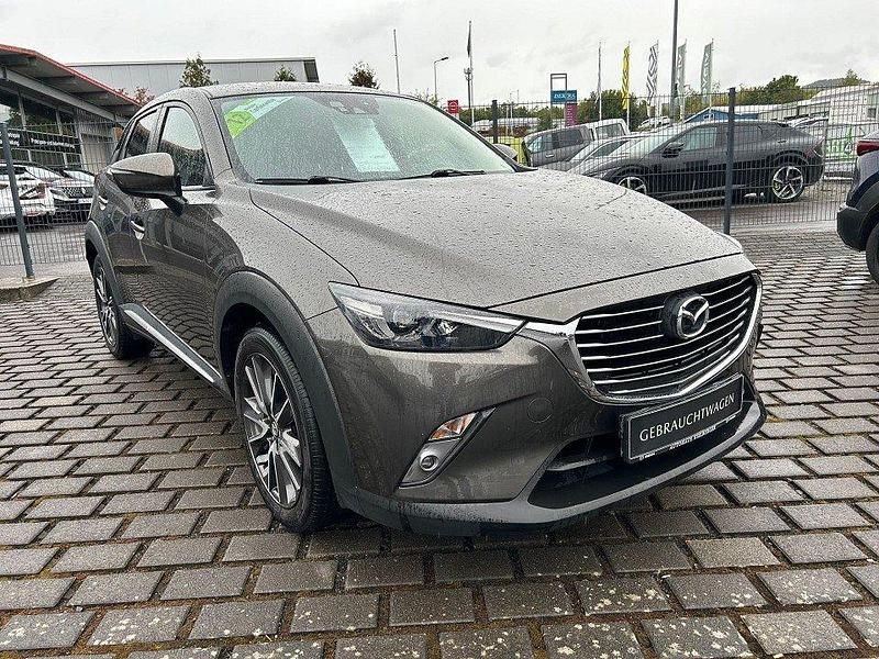 Obsidiangrau metallic Gebraucht 2017 Mazda CX-3 SUV | 15.888 € (Fairer Preis) - Bild 1/4