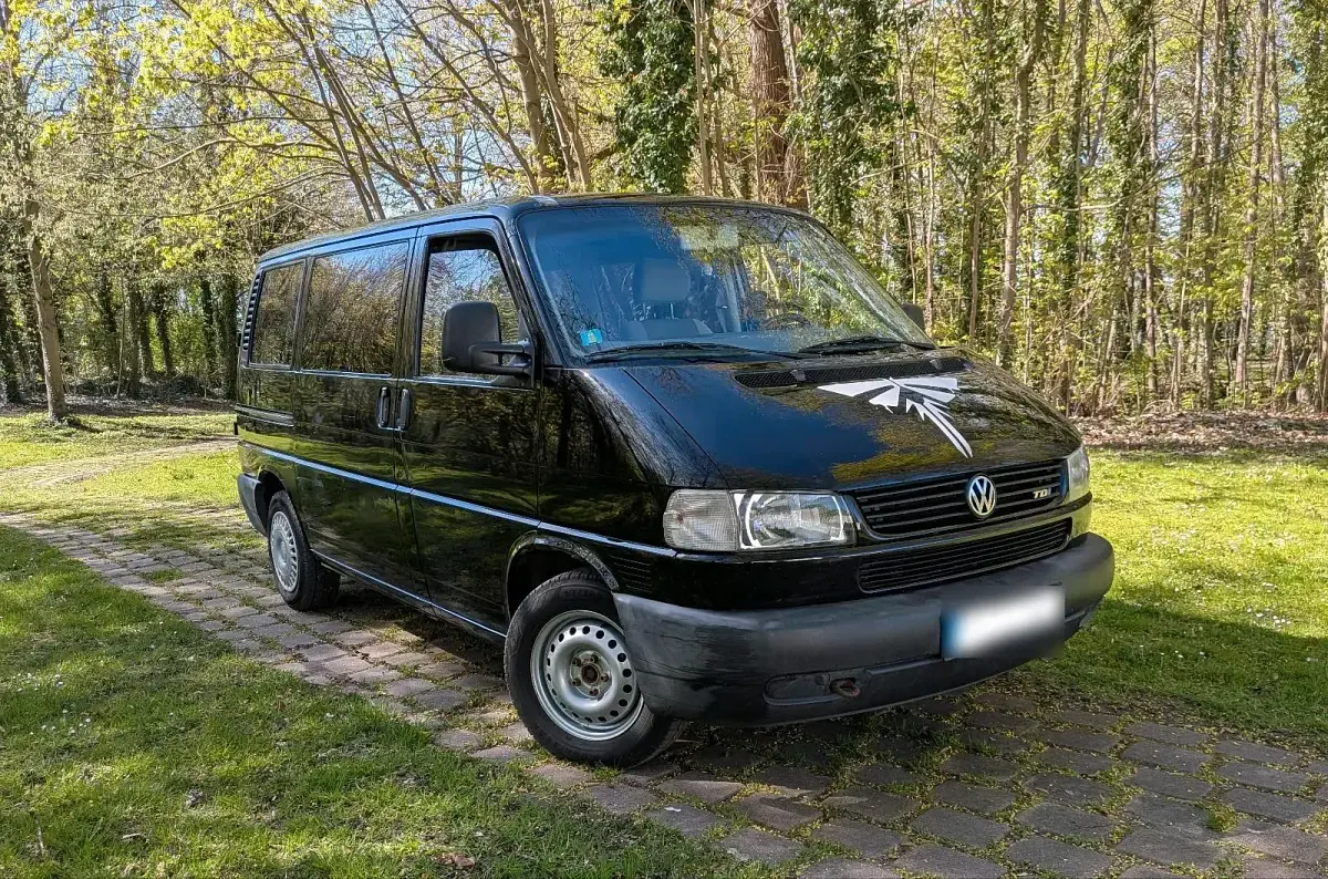 Usata VW T4 87 CV (63 kW) 2000 Nero Furgone
