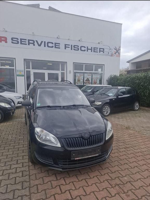 Gebraucht Skoda Roomster Plus Edition 69 PS (50 kW) 2012 Schwarz Van / Kleinbus