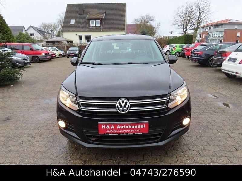 Gebraucht VW Tiguan Trendline 110 PS (80 kW) 2012 Schwarz SUV