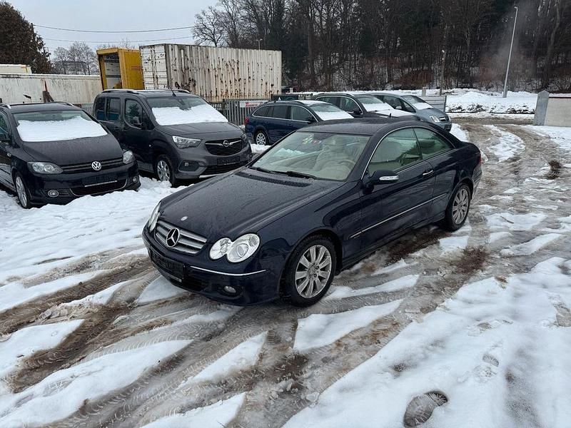 Blau Gebraucht 2006 Mercedes CLK280 Elegance Coupé | 2.350 € (Superpreis) - Bild 1/4