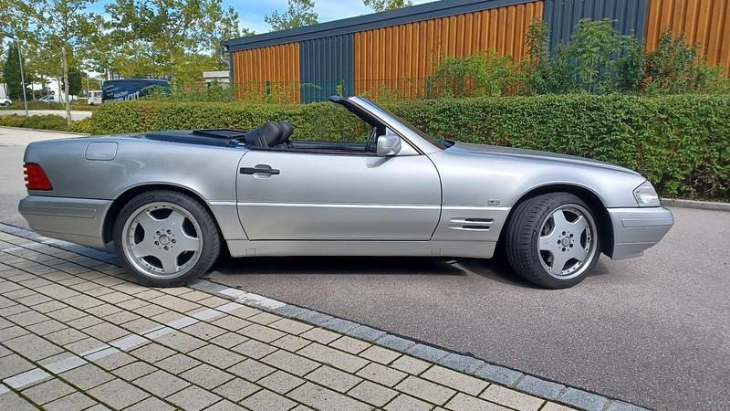 Gebraucht Mercedes SL500 320 PS (235 kW) 1998 Silber Cabrio
