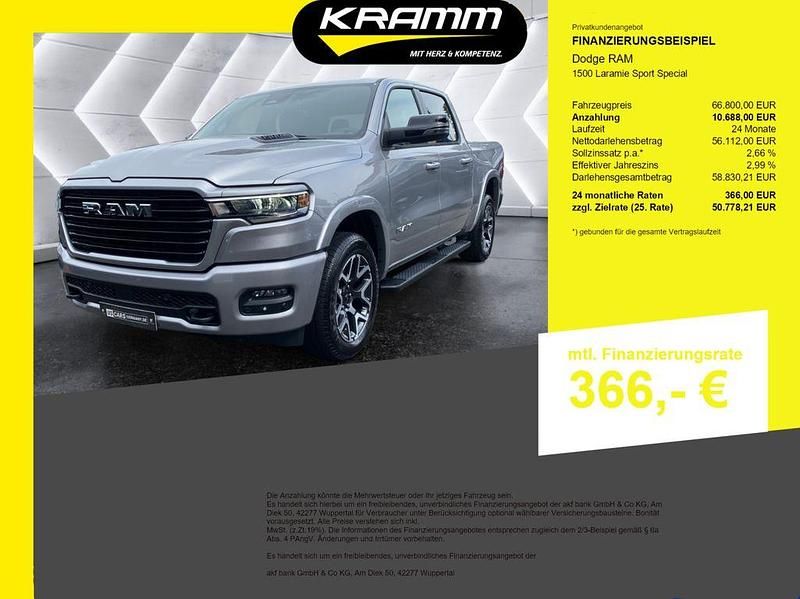 Neu Dodge Ram 426 PS (313 kW) 2025 Silber Pickup