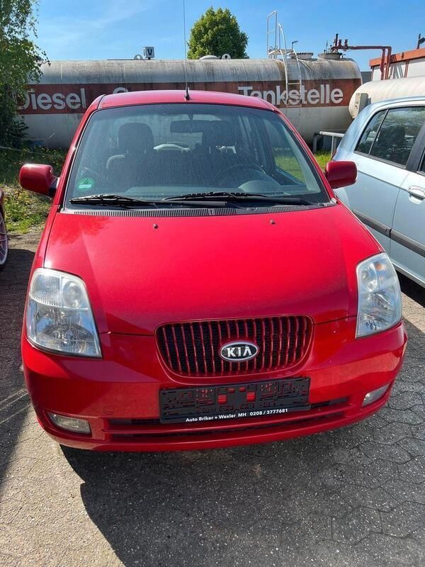 Rot Gebraucht 2007 Kia Picanto EX Kleinwagen | 1.500 € (Fairer Preis) - Bild 1/4