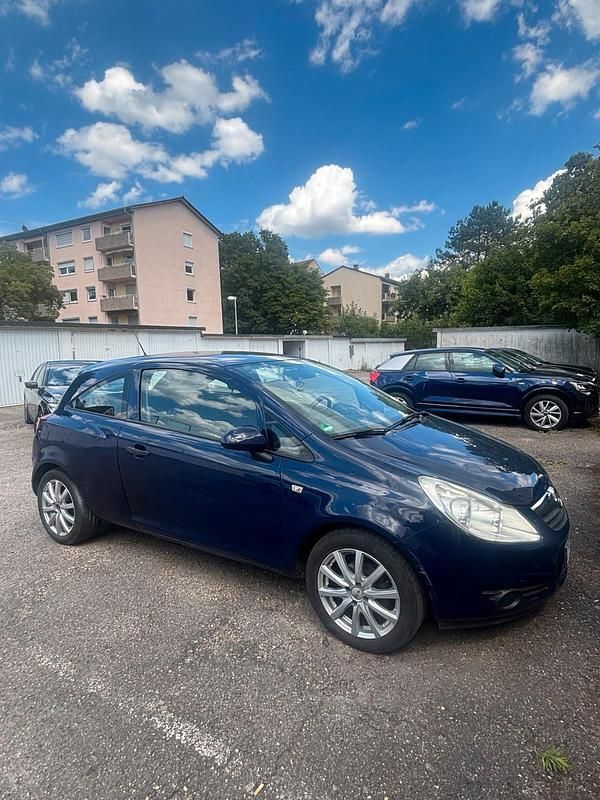 Blau Gebraucht 2009 Opel Corsa Kleinwagen | 700 € (Superpreis) - Bild 1/4