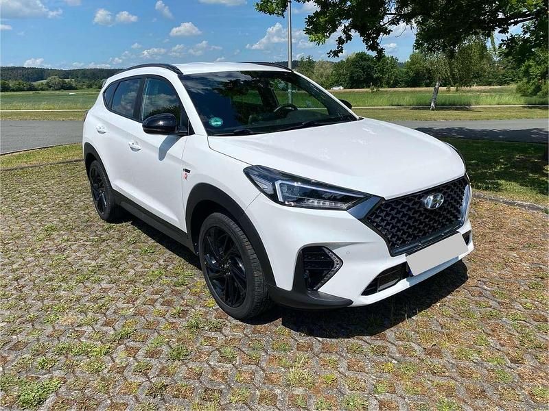 Weiß Gebraucht 2020 Hyundai Tucson N Line SUV | 20.500 € (Guter Preis) - Bild 1/4