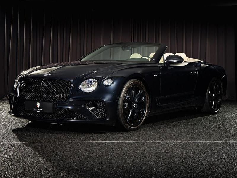 Schwarz Gebraucht 2021 Bentley Continental GT Convertible Mulliner Cabrio | 205.778 € (Teuer) - Bild 1/4