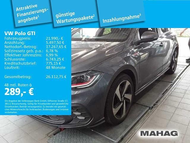 Grau Gebraucht 2022 VW Polo GTI Limousine | 21.990 € (Guter Preis) - Bild 1/3