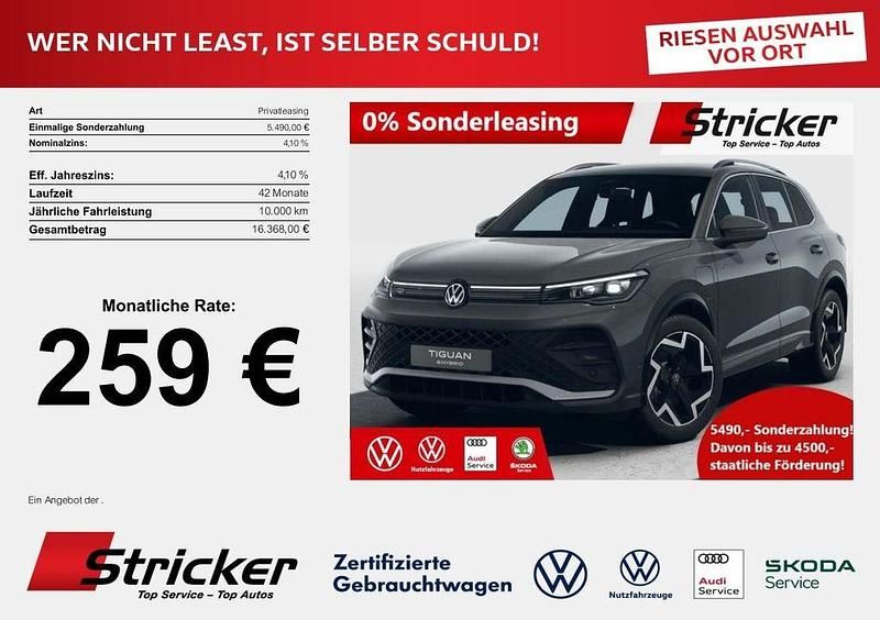 Neu VW Tiguan R-line 150 PS (110 kW) 2026 Uranograu SUV