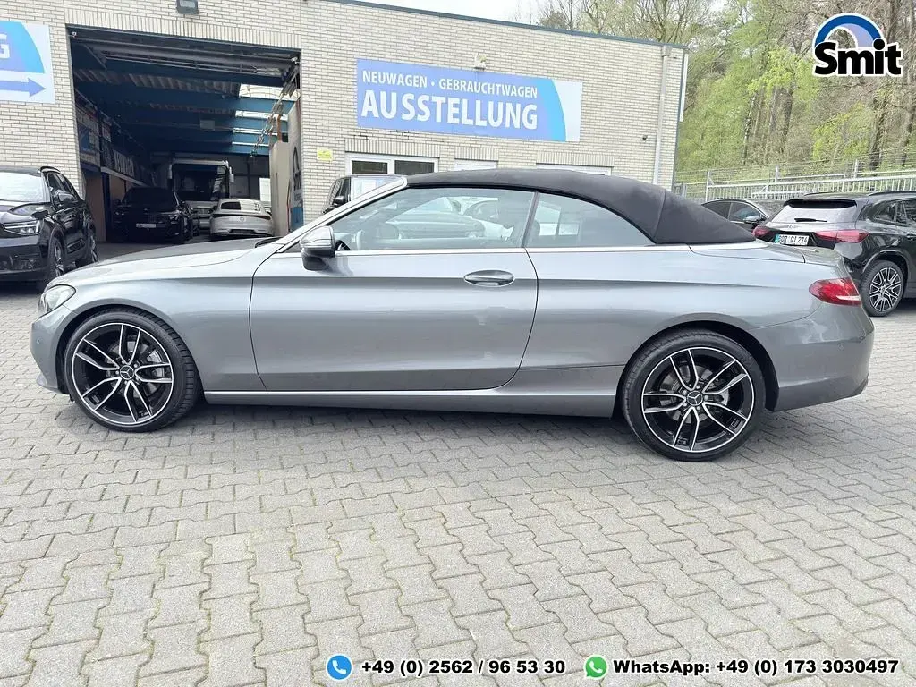 Second-hand Mercedes C220 170 CP (125 kW) 2017 Gri Cabrio