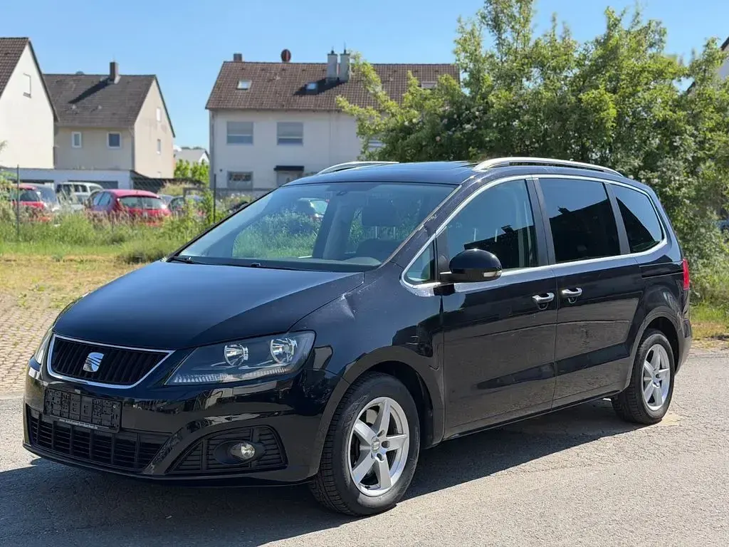 Gebraucht Seat Alhambra Style 150 PS (110 kW) 2011 Schwarz Van / Kleinbus