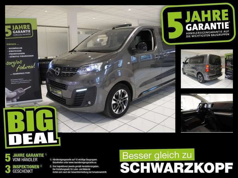 Grau Gebraucht 2022 Opel Zafira Life Van | 33.970 € (Superpreis) - Bild 1/4