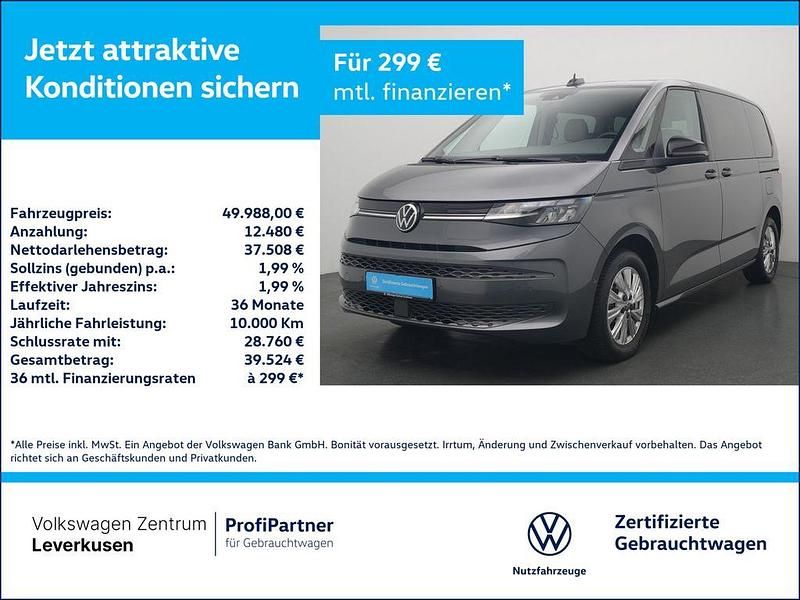 Indiumgrau Gebraucht 2024 VW T7 Life Van | 49.988 € (Superpreis) - Bild 1/4