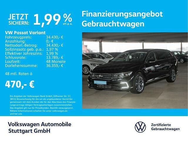Gebraucht VW Passat GTE 218 PS (160 kW) 2023 Deep black perleffekt Kombi