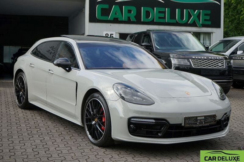 Kreide Gebraucht 2018 Porsche Panamera Turbo Sport Turismo Limousine | 59.999 € (Superpreis) - Bild 1/4