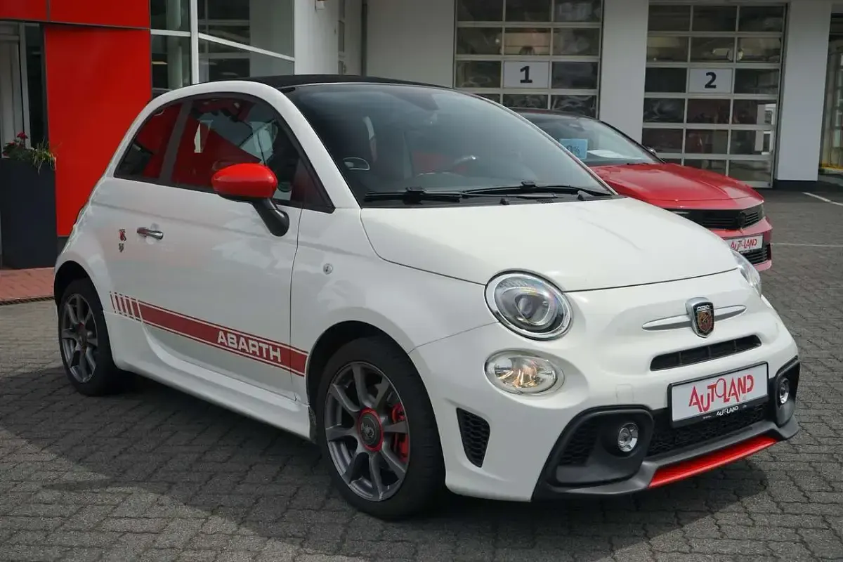 Gebraucht Abarth 595 145 PS (106 kW) 2018 Weiß Cabrio